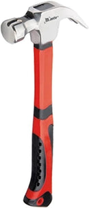 MTX Martelo de Unha Magnético, Cabeça de Aço 27 mm, Cabo de Fibra de Vidro Antiderrapante, 450 g, Ferramenta Profissional para Carpintaria e Construção