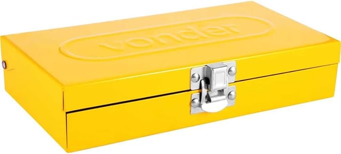 Vonder, Jogo De Soquetes E Ponteiras Com Encaixe De 1/4", 4,0 Mm A 13,0 Mm, Com 33 Peças.