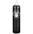 Saco Pancada Boxe120 Cm + Luva Bate Saco Muay thai Treino Luta Cor Preto Equipamento Luta Gorilla