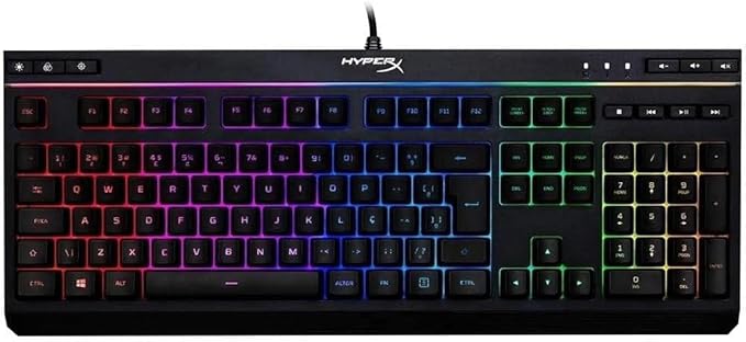 HyperX Teclado Gamer HyperX Alloy Core RGB, ABNT2, PRETO
