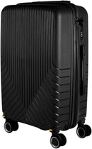 Cj Malas Polipropileno 2 Peças P e M com Rodas 360 França - AeroMalas (Preto)