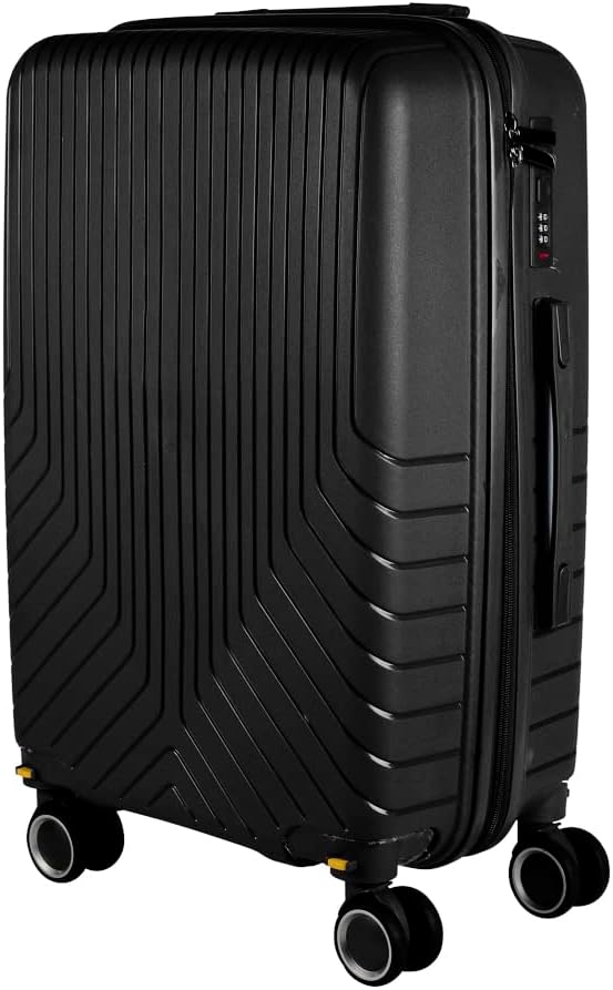 Cj Malas Polipropileno 2 Peças P e M com Rodas 360 França - AeroMalas (Preto)