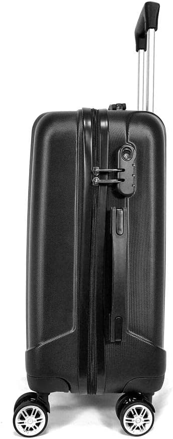 Mala de Bordo ABS 4 Rodas Adventure Fortt Preto - MAB01-PT