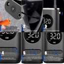 Calibrador Compressor Bomba De Ar Portátil Digital com Lanterna LED para Encher Pneus de Carro, Moto, Bike, Bicicleta, Bola e Piscina Inflável