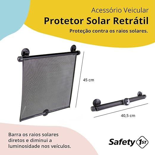 Safety 1st, Protetor Solar Retrátil Black
