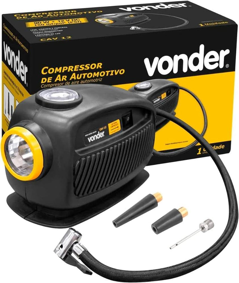 Compressor De Ar Automotivo, Cav 12, 12 V, Vonder