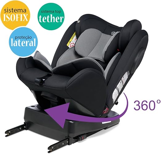 Cadeira de Carro Infantil 0 a 36Kg Eternity 360º Maxi Baby (Cinza)