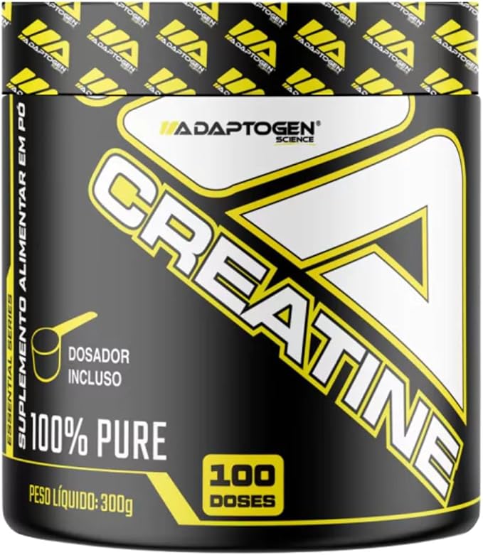 Tasty Whey 3W Sabor Doce de Leite 900g + Creatina 300g + Panic (Pré-Treino) Sabor Uva 300g - Adaptogen + Coqueteleira 600ml - X3 Suplementos