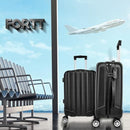 Mala de Bordo ABS 4 Rodas Adventure Fortt Preto - MAB01-PT