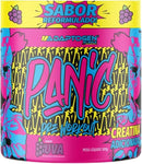 Tasty Whey 3W Sabor Doce de Leite 900g + Creatina 300g + Panic (Pré-Treino) Sabor Uva 300g - Adaptogen + Coqueteleira 600ml - X3 Suplementos