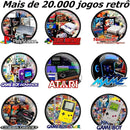 Vídeo Game Retrô Game Stick Lite 4k Hdmi 64gb 20.000 Mil Jogos Com 2 Controles Sem Fio