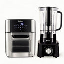 Fritadeira Elétrica Sem Óleo Air Fry Philco Oven PFR2200P 12L – Preta + Liquidificador Philco PH900 1200W com 12 Velocidades - Preto - 110V
