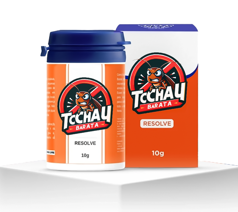 Tchchau Barata™ – Veneno Para Barata com Ação Imediata e Proteção 24h